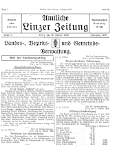 Amtliche Linzer Zeitung 19290118 Seite: 3