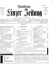 Amtliche Linzer Zeitung 19290412 Seite: 1