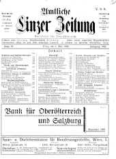 Amtliche Linzer Zeitung 19290503 Seite: 1