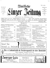 Amtliche Linzer Zeitung 19290621 Seite: 1