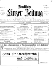 Amtliche Linzer Zeitung 19290705 Seite: 1