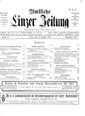 Amtliche Linzer Zeitung 19290816 Seite: 1