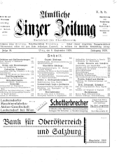 Amtliche Linzer Zeitung 19290906 Seite: 1