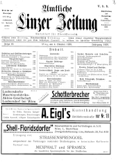 Amtliche Linzer Zeitung 19291004 Seite: 1