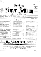 Amtliche Linzer Zeitung 19291129 Seite: 1