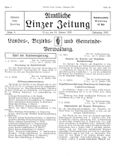 Amtliche Linzer Zeitung 19300124 Seite: 1