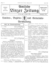 Amtliche Linzer Zeitung