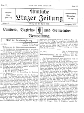 Amtliche Linzer Zeitung