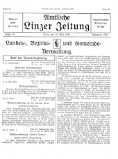 Amtliche Linzer Zeitung 19300516 Seite: 1