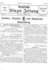 Amtliche Linzer Zeitung 19301003 Seite: 1