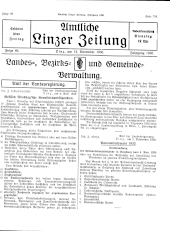 Amtliche Linzer Zeitung 19301114 Seite: 1