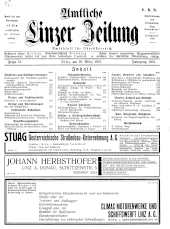 Amtliche Linzer Zeitung 19310320 Seite: 1