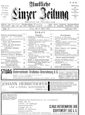 Amtliche Linzer Zeitung 19310417 Seite: 1