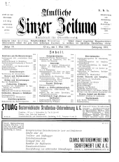 Amtliche Linzer Zeitung 19310501 Seite: 1