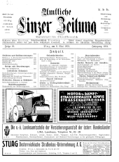 Amtliche Linzer Zeitung 19310508 Seite: 1