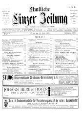 Amtliche Linzer Zeitung 19310619 Seite: 1