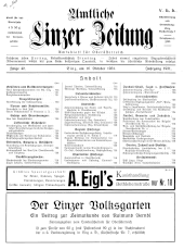 Amtliche Linzer Zeitung 19311016 Seite: 1