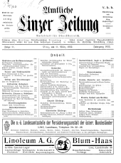 Amtliche Linzer Zeitung 19320311 Seite: 1