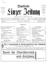 Amtliche Linzer Zeitung 19320325 Seite: 1