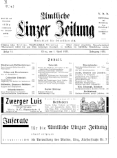 Amtliche Linzer Zeitung