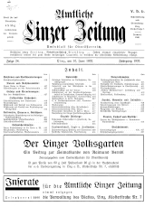 Amtliche Linzer Zeitung 19320610 Seite: 1