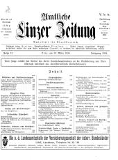 Amtliche Linzer Zeitung 19340330 Seite: 1