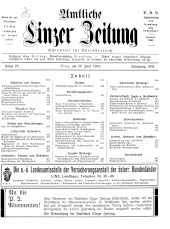 Amtliche Linzer Zeitung 19340622 Seite: 1