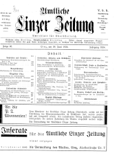 Amtliche Linzer Zeitung 19340629 Seite: 1