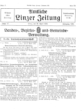 Amtliche Linzer Zeitung 19350426 Seite: 3