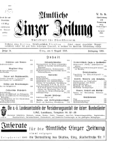 Amtliche Linzer Zeitung