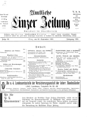 Amtliche Linzer Zeitung 19350920 Seite: 1