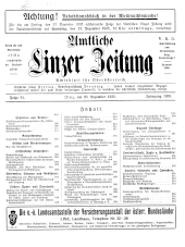 Amtliche Linzer Zeitung 19351220 Seite: 1