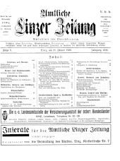 Amtliche Linzer Zeitung 19360131 Seite: 1