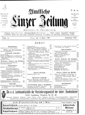 Amtliche Linzer Zeitung 19360410 Seite: 1