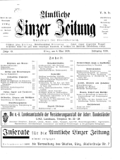 Amtliche Linzer Zeitung 19360508 Seite: 1