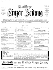 Amtliche Linzer Zeitung 19360612 Seite: 1