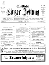 Amtliche Linzer Zeitung 19360717 Seite: 1