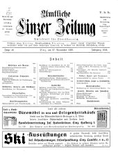 Amtliche Linzer Zeitung 19361127 Seite: 1