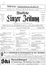 Amtliche Linzer Zeitung 19361204 Seite: 1