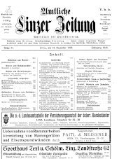 Amtliche Linzer Zeitung 19361218 Seite: 1