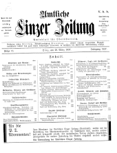 Amtliche Linzer Zeitung 19370326 Seite: 1