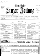 Amtliche Linzer Zeitung 19370604 Seite: 1