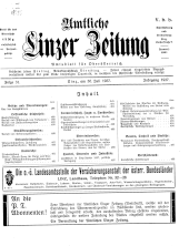 Amtliche Linzer Zeitung 19370730 Seite: 1