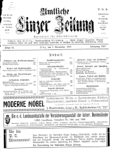 Amtliche Linzer Zeitung 19371105 Seite: 1