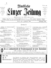 Amtliche Linzer Zeitung 19380211 Seite: 1