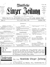 Amtliche Linzer Zeitung 19380329 Seite: 1