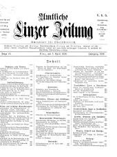 Amtliche Linzer Zeitung 19380405 Seite: 1