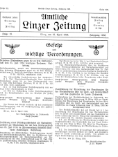 Amtliche Linzer Zeitung 19380419 Seite: 3