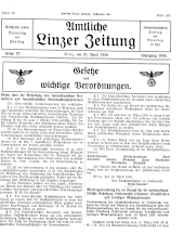 Amtliche Linzer Zeitung 19380422 Seite: 3