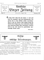 Amtliche Linzer Zeitung 19380802 Seite: 3